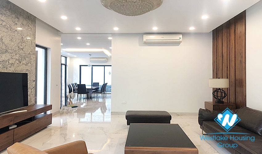 Beautiful villa for rent with European style, fully furnished